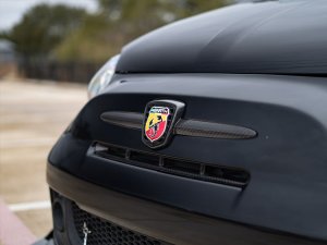 FIAT 500 ABARTH Front Bumper Grill Insert - Carbon Fiber - NA Model